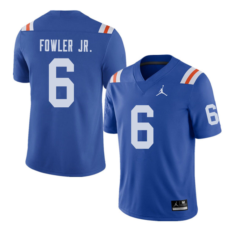 Jordan Brand Men #6 Dante Fowler Jr. Florida Gators Throwback Alternate College Football Jerseys Sal